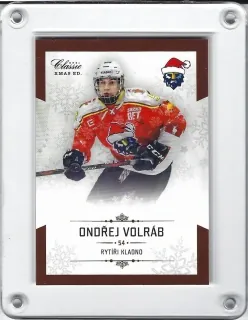 Volráb Ondřej OFS Chance Liga 2018-19 Rytíří Kladno (Vánoční dresy) č.RKX19